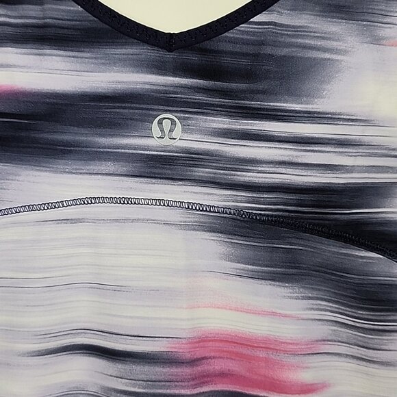 Lululemon Run Split Singlet Tank Top Mirage  Deep Indigo Relaxed Fit Size 8/10 - Picture 6 of 11